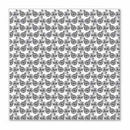 Sale Item - Hambly Screen Prints - Mini Bicycles Overlay - Black  - Single 12X12