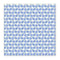 Sale Item - Hambly Screen Prints - Mini Bicycles Overlay - Blue  - Single 12X12