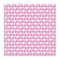 Sale Item - Hambly Screen Prints - Mini Bicycles Overlay - Pink  - Single 12X12