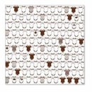 Sale Item - Hambly Screen Prints - Onesies Overlay - Brown  - Single 12X12 Sheet