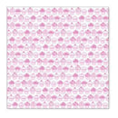 Sale Item - Hambly Screen Prints - Sweet Cupcakes Overlay - Pink  - Single 12X12