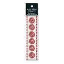 Sale Item - Jenni Bowlin - Self-Adhesive Pearl Buttons - Red