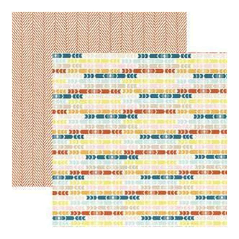 Sale Item - My Mind's Eye - Cut & Paste - Presh - Good Times Tribal 12X12 Double