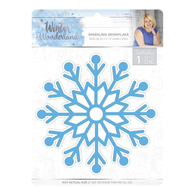Sara Davies Signature Winter Wonderland Die Sparkling Snowflake