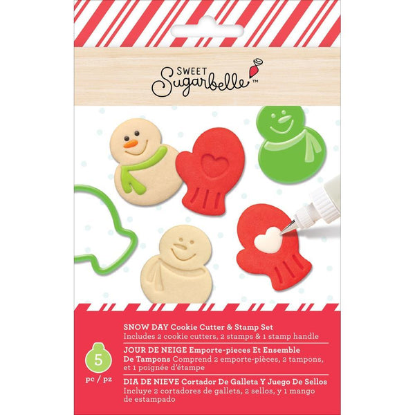 Sweet Sugarbelle Cookie Cutter & Stamp Set 5 pack - Snowy Day