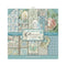 Stamperia Double-Sided Paper Pad 8X8 10 pack Azulejos, 10 Designs/1 Each
