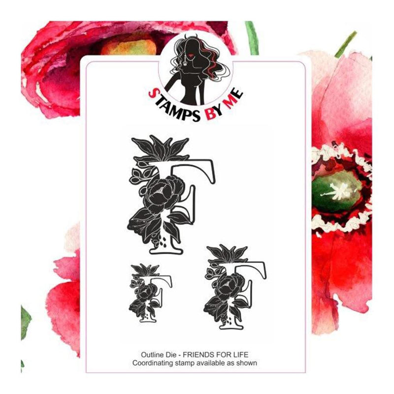 Creative Expressions - Stamps By Me Friends for Life A5 co-ordinating Set 3 Dies