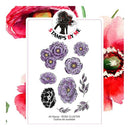 Creative Expressions - Stamps By Me Rose Cluster A5 Set 9 Stamps