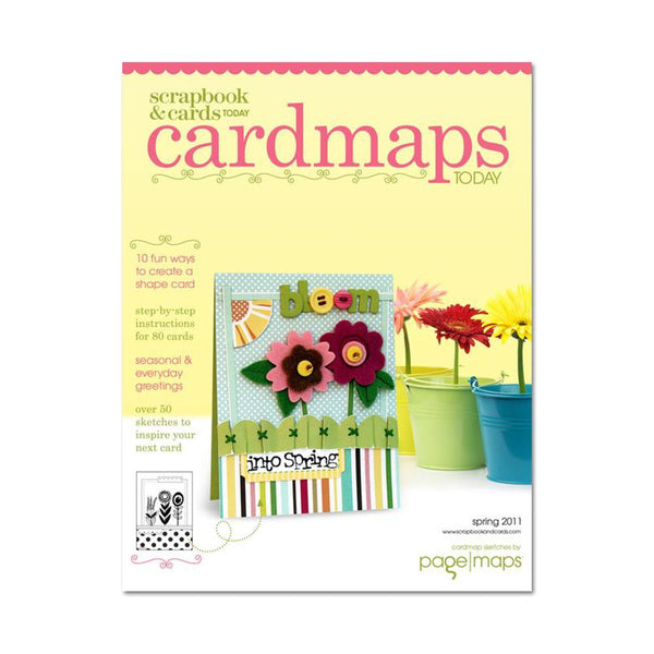Scrapbook & Cards Today - Cardmaps Today Spring 2011
