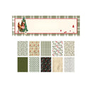 Poppy Crafts Christmas scrapbooking paper collection 50 pack  - Christmas Holly