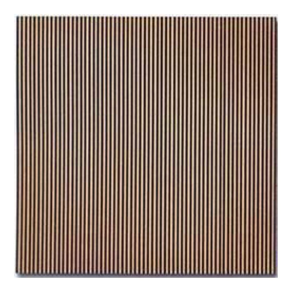 Scenic Route Paper Co - Bw Thin Stripe 12X12 Paper