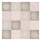 Scenic Route Paper Co - Pink And Brown Cubes  (Pack Of 10)