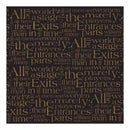 Scenic Route Paper Co - Stage Black Script  (Pack Of 10)