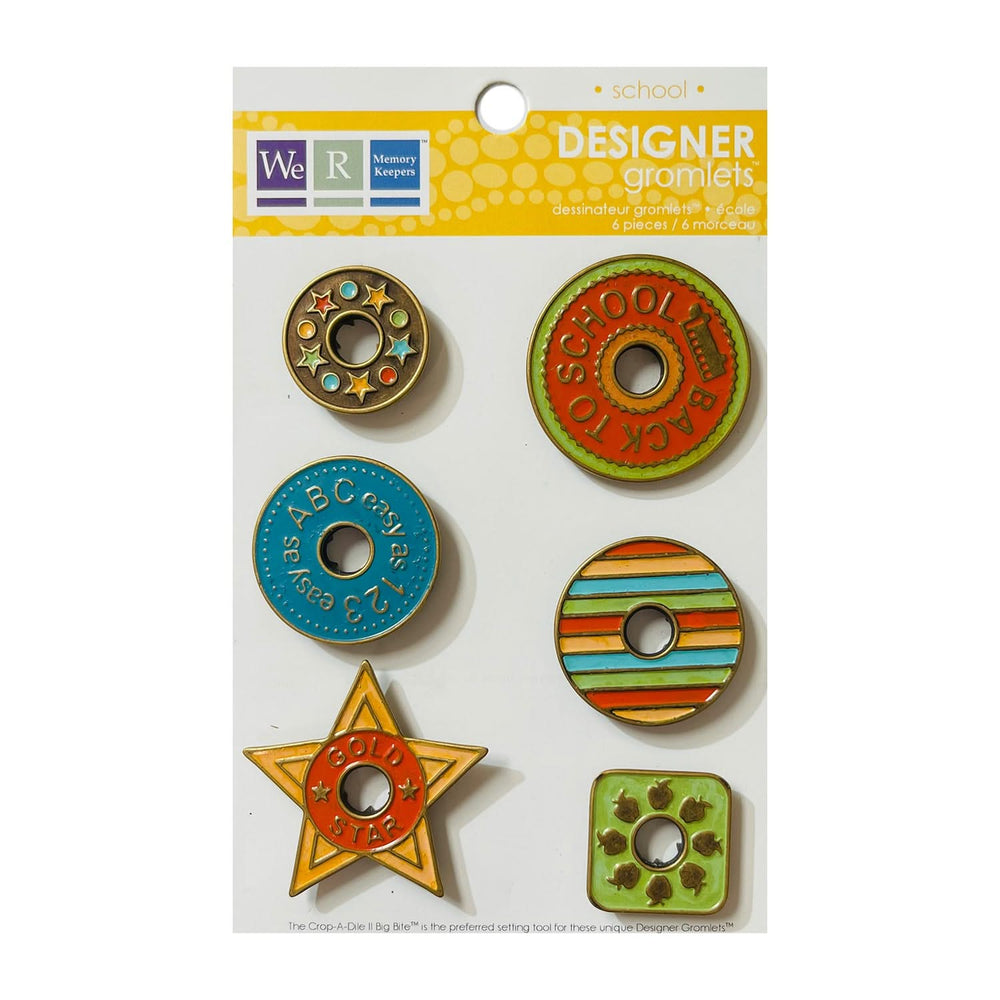 We R Memory Keepers Crop-A-Dile Big Bite II Gold with Case and 100 We R Memory Keepers Crop-A-Dile Big Bite II Gold with Case and 100
