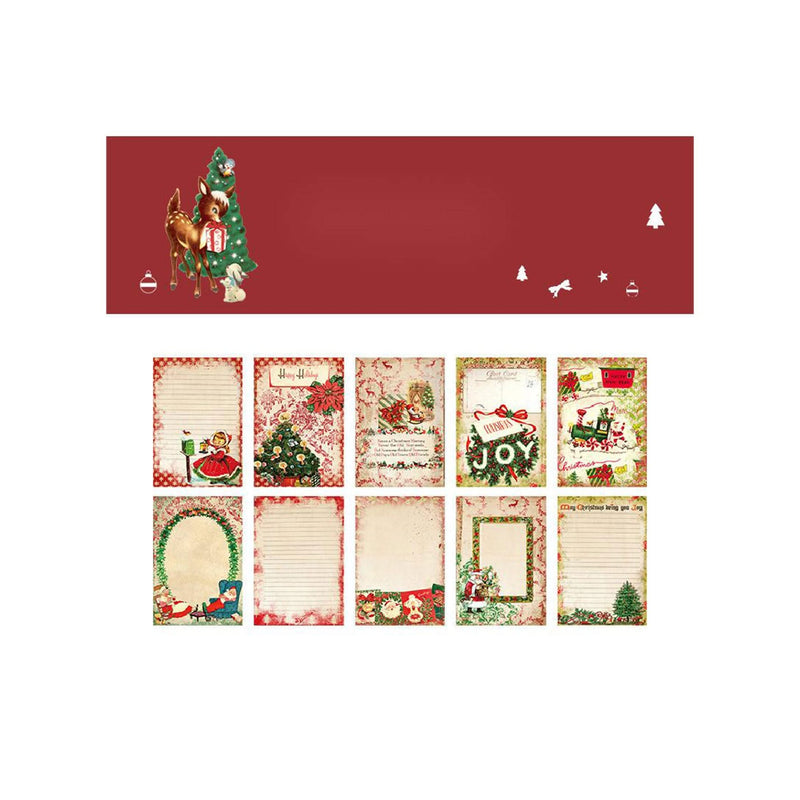 Poppy Crafts Christmas Scrapbooking Paper Collection 50-pack - Out In The Snow*