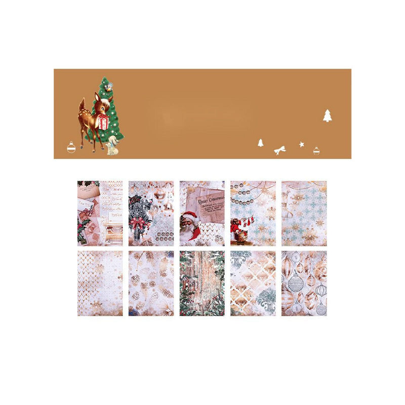 Poppy Crafts Christmas Scrapbooking Paper Collection 50-pack - Christmas Spirit*