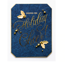 Spellbinders - Glimmer Hot Foil Plate - Faux Script Holiday Cheer!*