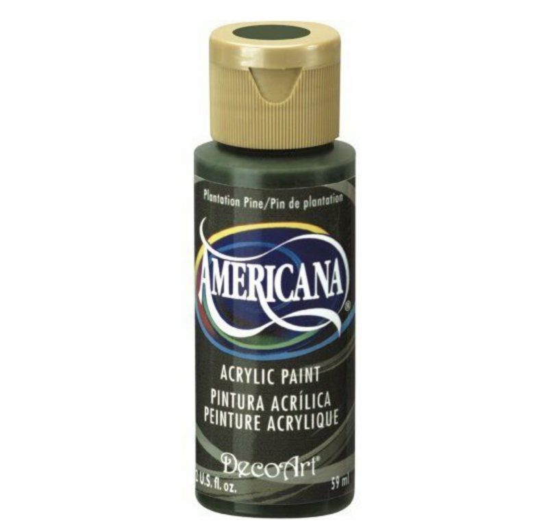 Americana Acrylic Paint 2oz - Plantation Pine - Semi-Opaque*