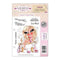 Scruffy Little Cat Cling Stamp Set 5.5X8.5 Lola