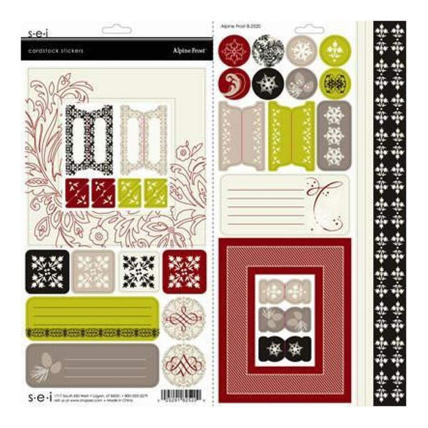 Sei - Alpine Forest - Cardstock Stickers
