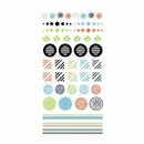 Sei - Black Orchid - Puff Element Stickers (Sold Individually)