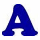 Sei - Blue 0.75 Chunky Letters