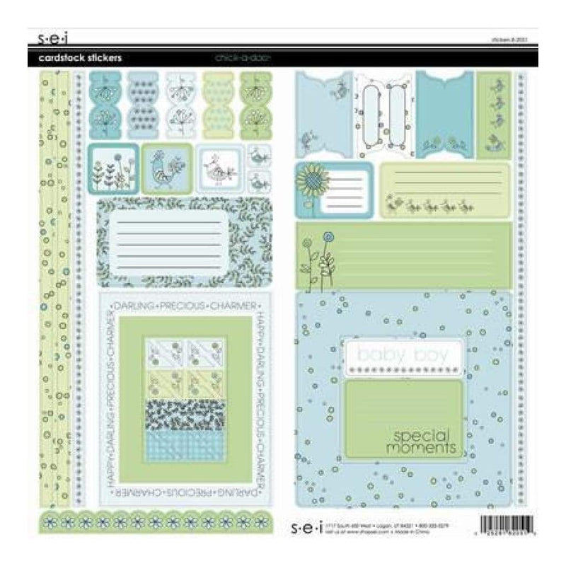 Sei - Chick-A-Doo Cardstock Stickers