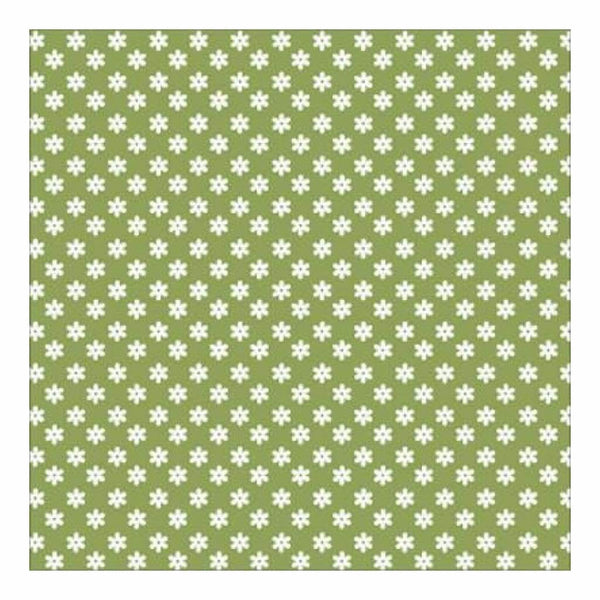 Sei - Gerti Flower 12X12 Velvet Paper  (Sold In 3'S)