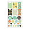 Sei - Paisley & Petals - Fab Fabric Stickers (Sold Individually)