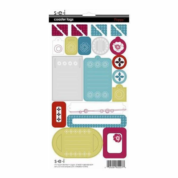 Sei - Poppy Coaster Tags