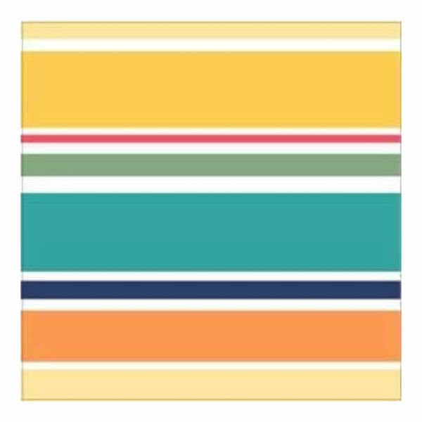 Sei - Sunny Stripes 12X12 Vellum  (Pack Of 5)