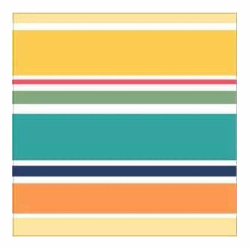 Sei - Sunny Stripes 12X12 Vellum  (Pack Of 5)