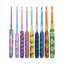Universal Crafts Crochet Hook Set - Mixed Floral 9pk