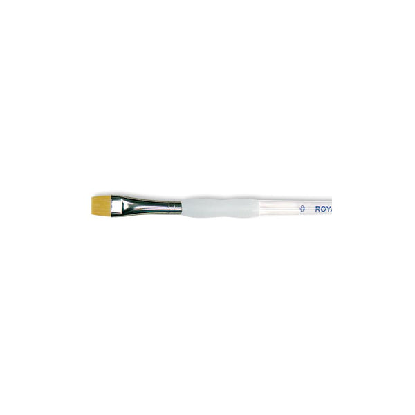 Royal Brush - Soft-Grip Golden Taklon Short Shader Brush Size 10