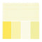 Shape 'N Tape Washi Sheets 6 Inch X12 Inch  5 Pack  Yellow