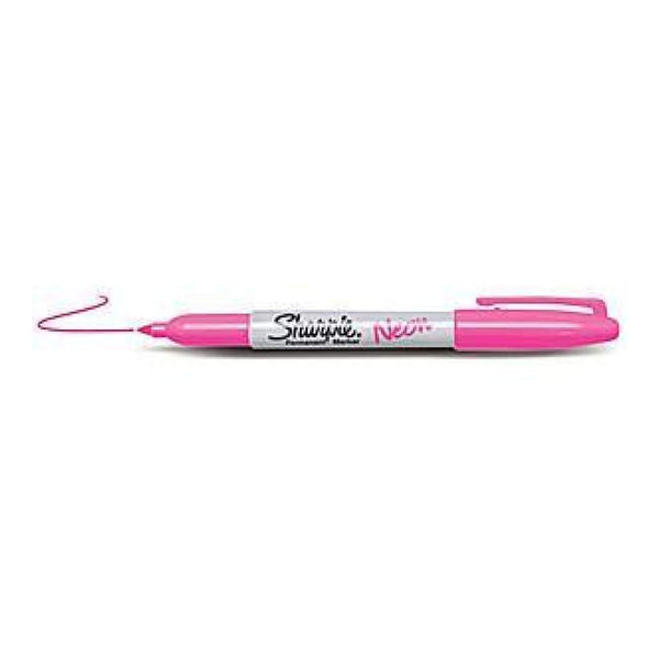 Sharpie Neon Permanent Marker Open Stock - Pink