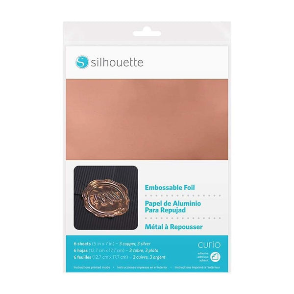 Silhouette - 5inch x7inch Embossable Foil 2 pack