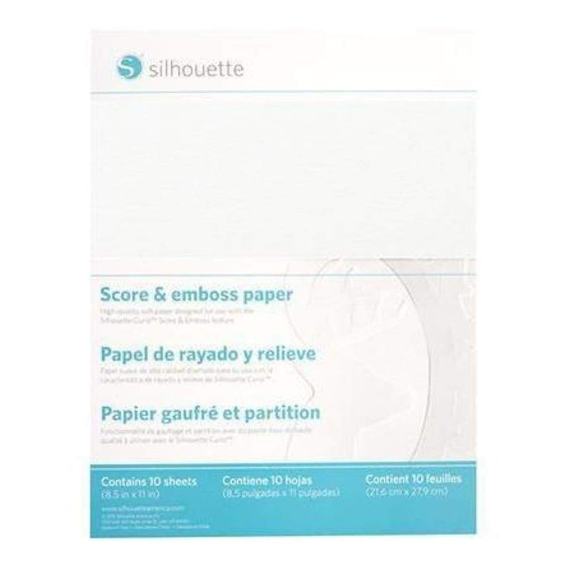 Silhouette - 8.5 In. X 11 In. Score & Emboss Paper