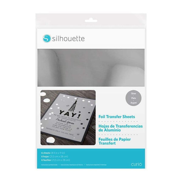 Silhouette - 8.5inch x11inch Foil Transfer Sheets 6 pack - Sil