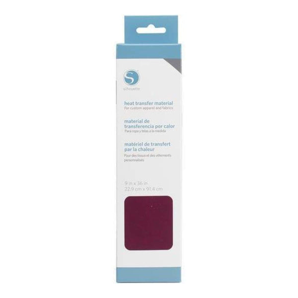 Silhouette - 9 In X 36 Inch Smooth Heat Transfer - Maroon