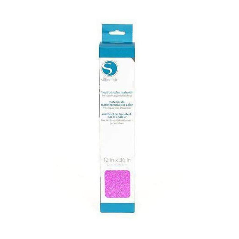 Silhouette America - Glitter Heat Transfer Material - 12 x 36 Inch - Pink