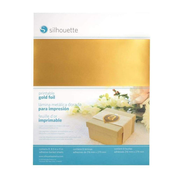 Silhouette Cameo - Printable Gold Foil