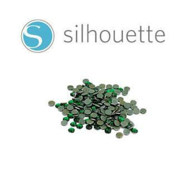 Silhouette - Rhinestones - Green