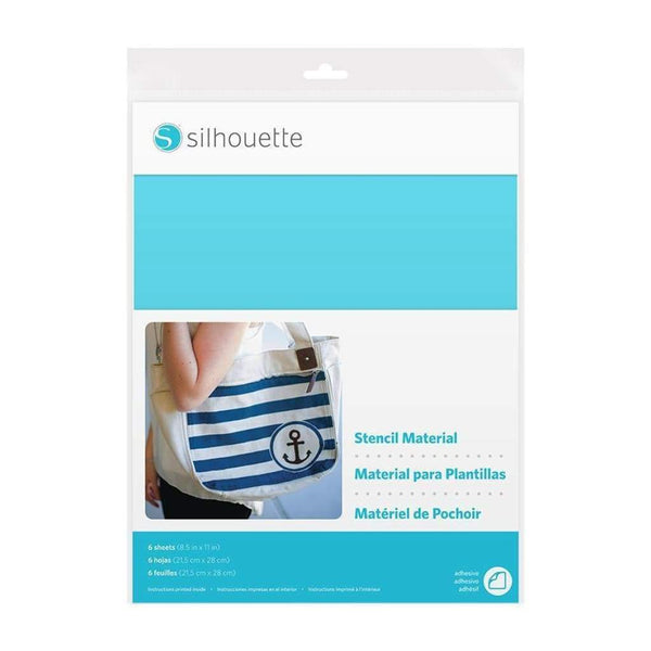 Silhouette - Stencil Sheets (Adhesive)