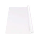 White paper towel roll on a white background