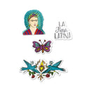 Sizzix - Framelits Die & Stamp Set By Crafty Chica - La Fina Latina*
