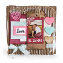 Sizzix Framelits Die & Stamp Set By Lynda Kanase Photo Frame, Lovely*