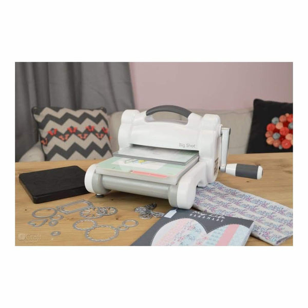 Sizzix - New Big Shot - (White and Grey)