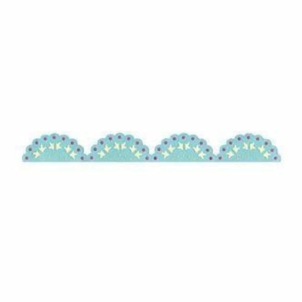 Sizzix - Sizzlits Decorative Strip Die - Lace Scallop By Scrappy Cat