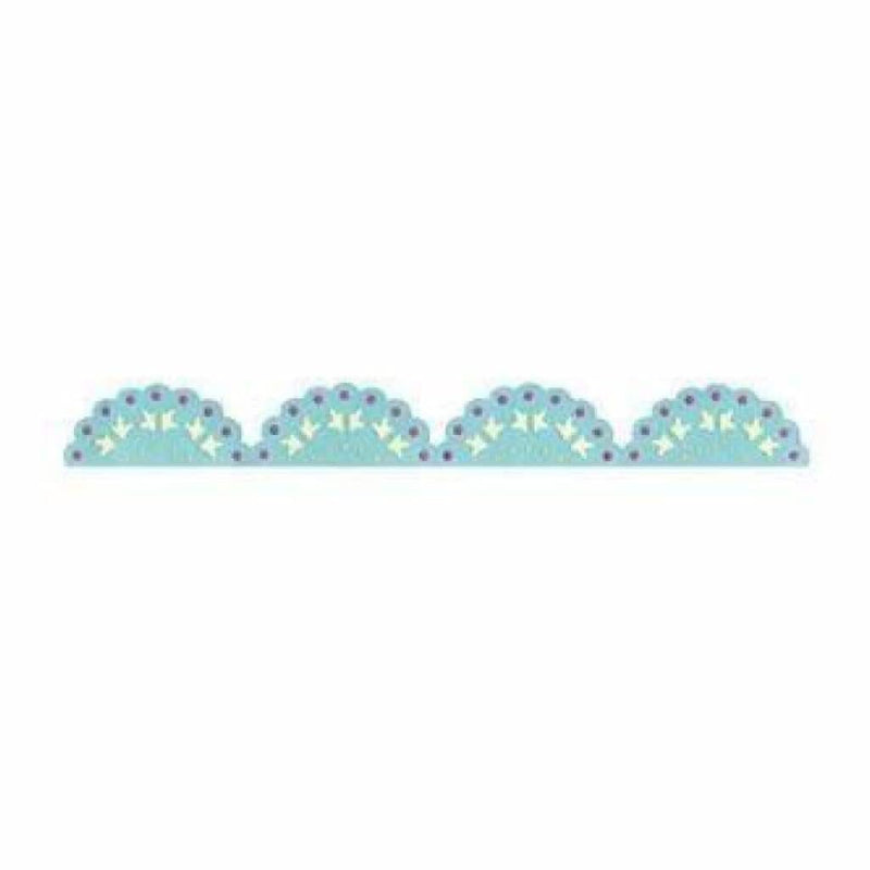 Sizzix - Sizzlits Decorative Strip Die - Lace Scallop By Scrappy Cat